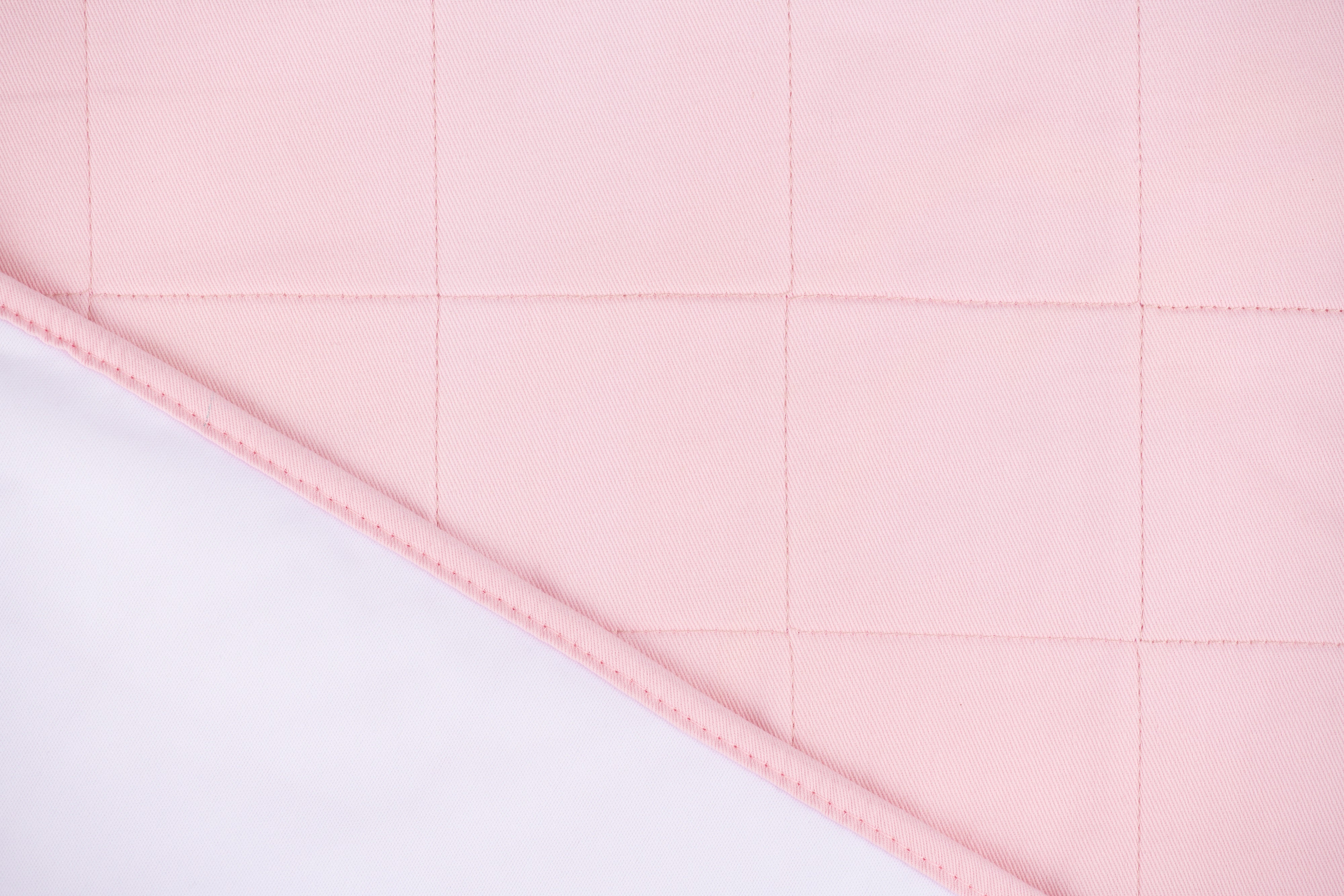 Dusty Pink Bed Pad for bedwetting and toilet training for kids